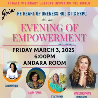 I'm excited to be a part of this wonderful event led by a powerhouse of females. Honored to be included in this category.
Join us on Fri, March 3rd, at 6p at the @heartofonenessholisticexpo  and walk away feeling empowered.
#womensupportingwomen #empoweredwomenempowerwomen #emergecounselingnj