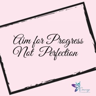 Perfection is a subjective term and, quite frankly, just doesn't exist. Instead, aim for steady focus on progress towards meeting your goals, needs, and desires. 
#progress #progressnotperfection #perfectiondoesntexist #fridayfoodforthought #bergencountymoms #bergencountytherapist #instagood #moodygrams #recovery #emergecounselingnj 
www.emergecounselingnj.com